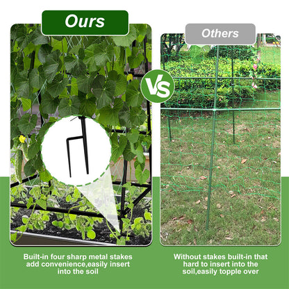 XL Heavy Duty Garden Trellis for Climbing Plants with Netting Tristar Online