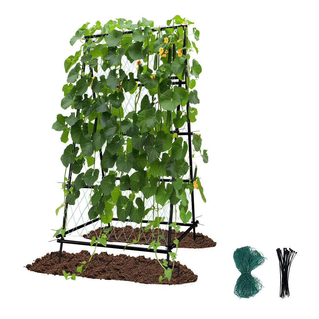 XL Heavy Duty Garden Trellis for Climbing Plants with Netting Tristar Online
