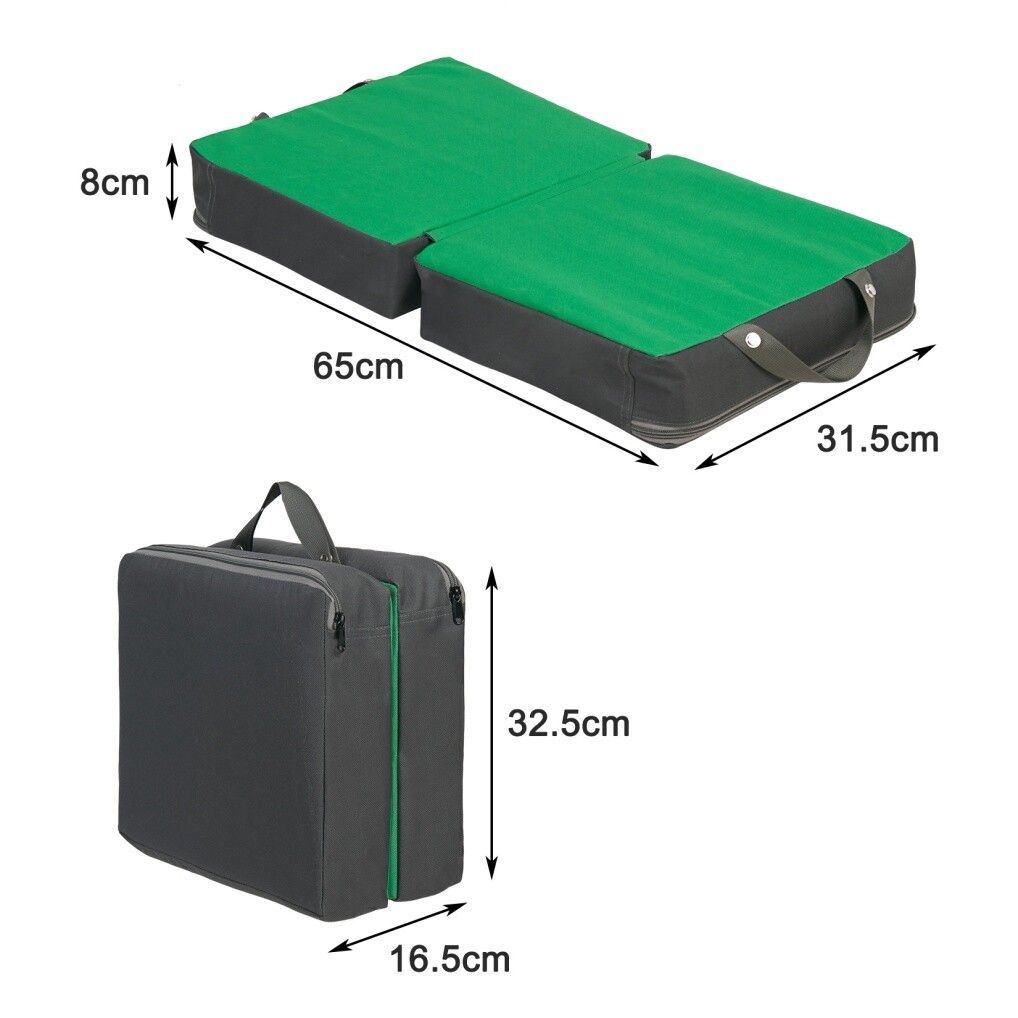 Premium Kneeling Pad Green/Grey Large Comfort Knee Mat Tristar Online