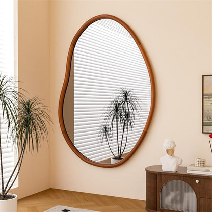 Small Art Deco Asymmetrical Wall Mirror 56x82cm Tristar Online