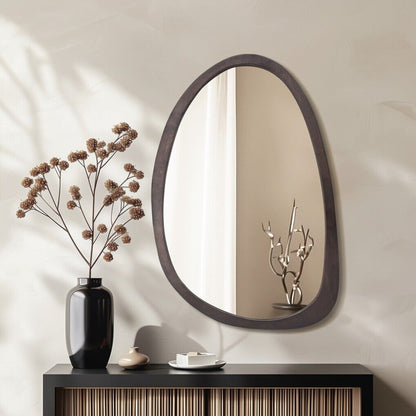Antique Wooden Frame Wall Mirror HD 60x90cm Tristar Online