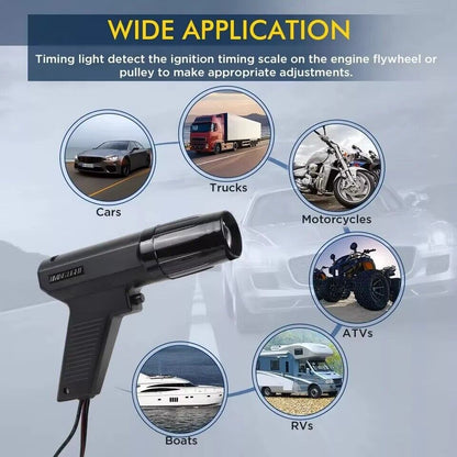 Universal 12V Ignition Timing Light Strobe Lamp 1.36m Cable Tristar Online