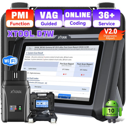 D7W Wireless OBD2 Scanner ECU Coding Key Programming Tristar Online