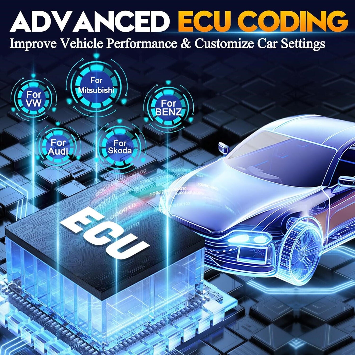 D7W Wireless OBD2 Scanner ECU Coding Key Programming Tristar Online