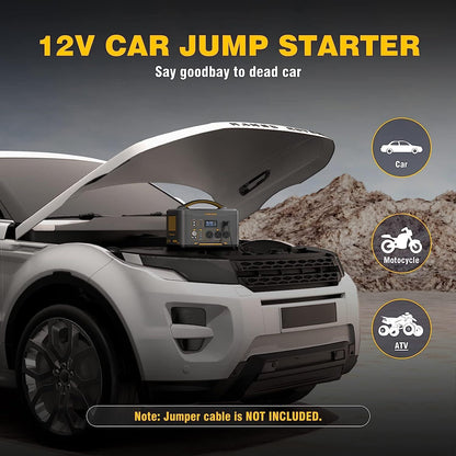 Jump 1000 1000W 1408Wh Power Station + 110W Solar Panel Tristar Online
