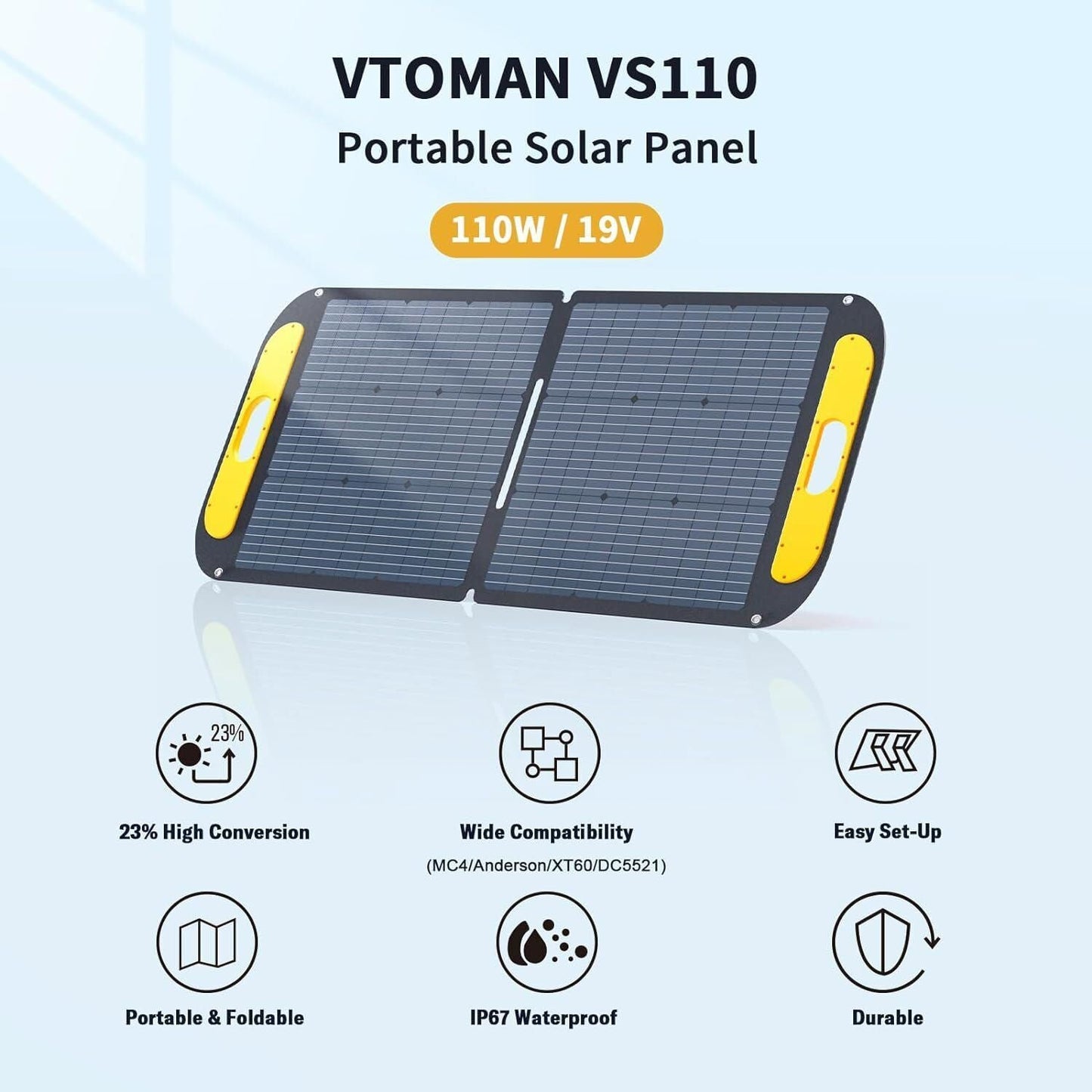 Jump 1000 1000W 1408Wh Power Station + 110W Solar Panel Tristar Online