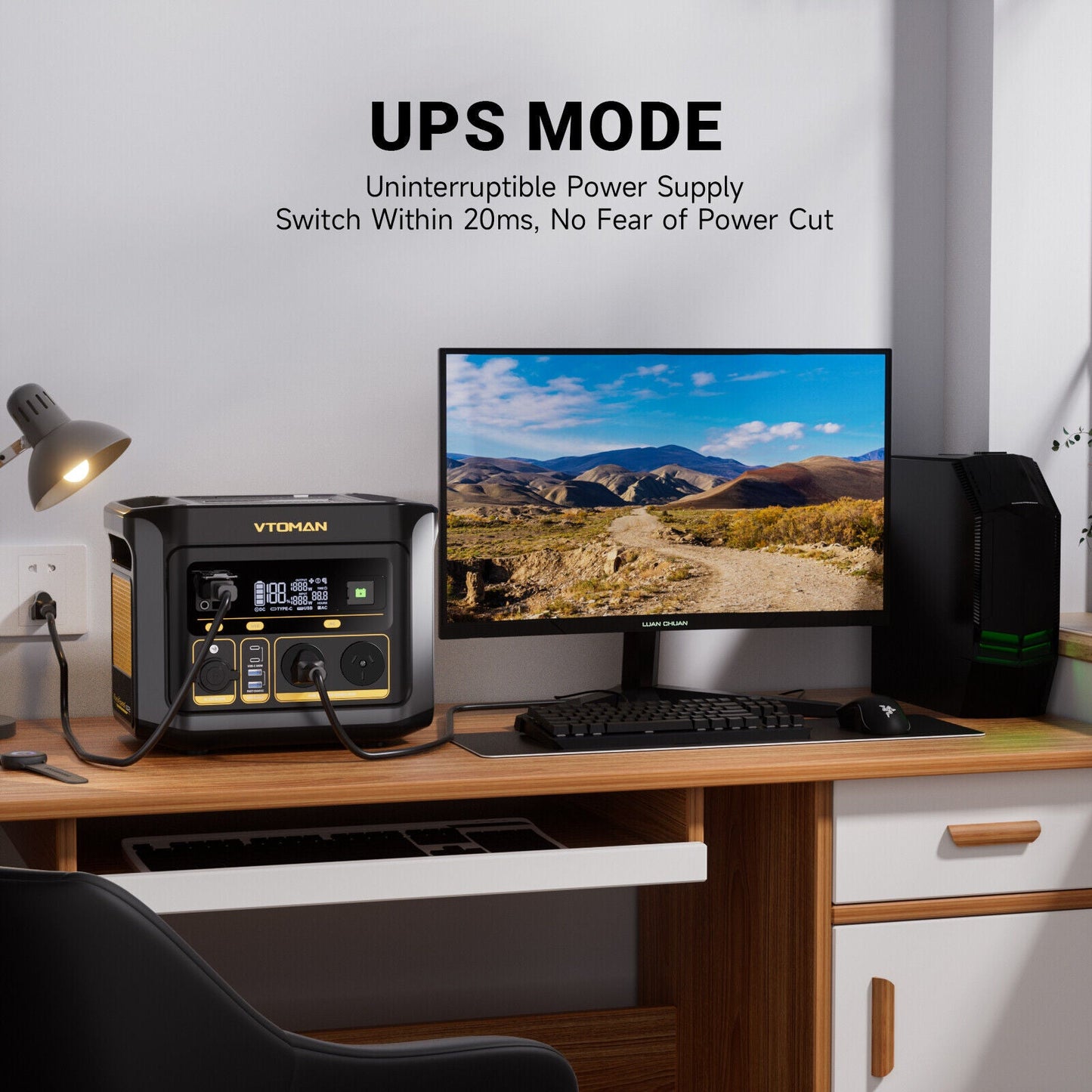 FlashSpeed 600 600W 499Wh AC/DC Portable Power Station Generator Tristar Online