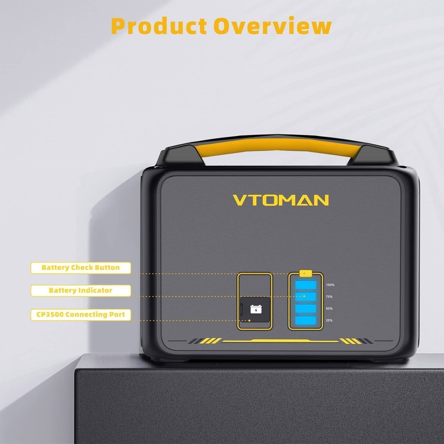 640Wh Solar Expansion Battery LiFePO4 BMS Jump 600X Tristar Online
