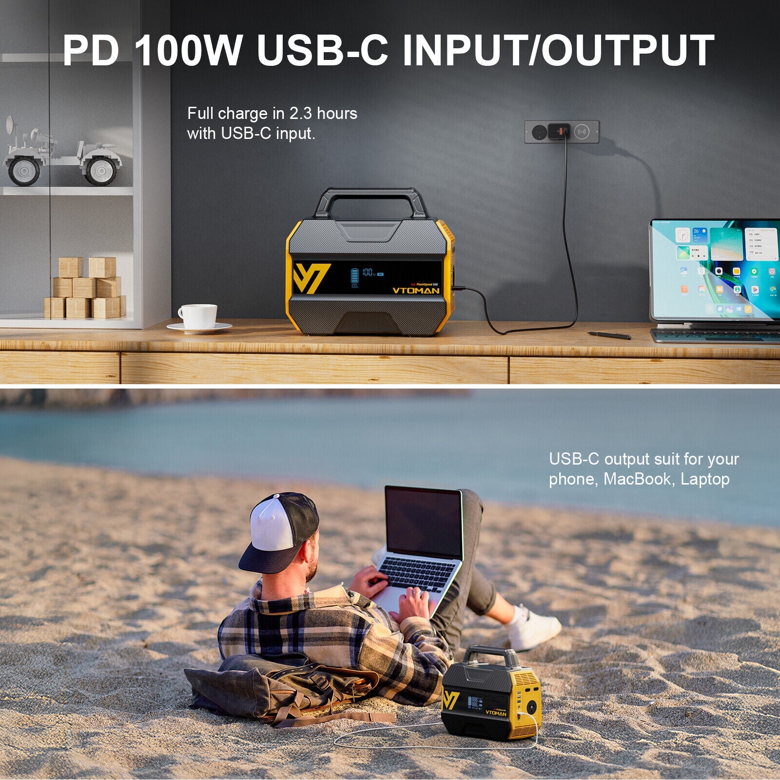 FlashSpeed 300 Solar Power Station 600W AC/DC for Camping AU Tristar Online