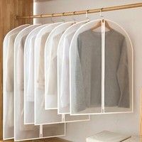10PCS 60x120cm Transparent Clothes Cover Suit Dustproof Bag Tristar Online