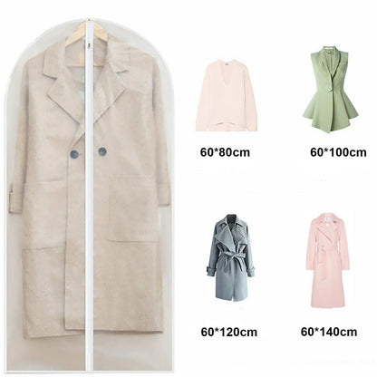 10PCS 60x120cm Transparent Clothes Cover Suit Dustproof Bag Tristar Online