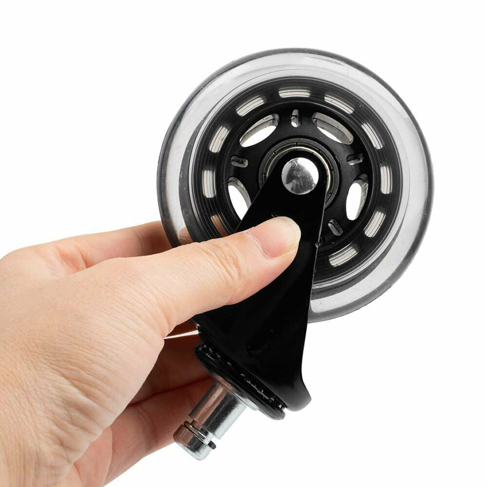 3 Swivel Rollerblade Chair Wheels, 7/16 Stem, All Floors - 5 Pack Tristar Online