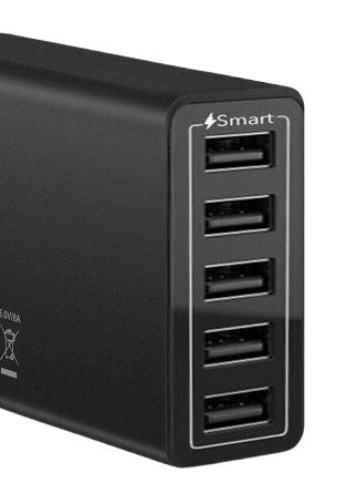 40W 5-Port USB Wall Charger Fast AC Adapter Multi Travel Tristar Online