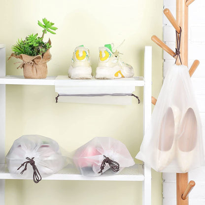 10PCS Travel Shoe Bags Portable Storage Pouch Drawstring Dust Organizer Tristar Online