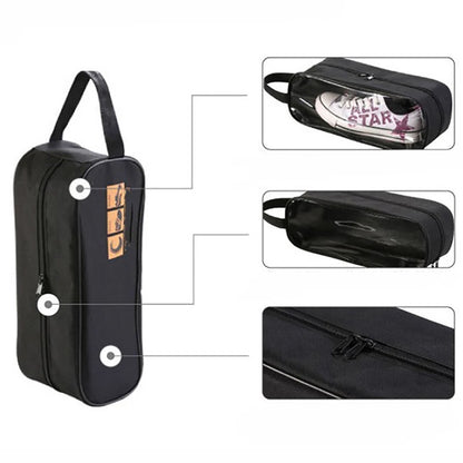 Portable Waterproof Shoe Bag with View Window 13cm High Tristar Online