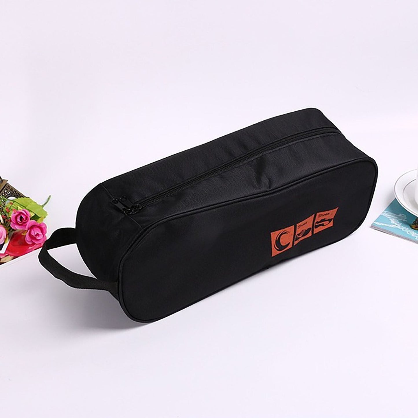 Portable Waterproof Shoe Bag with View Window 13cm High Tristar Online