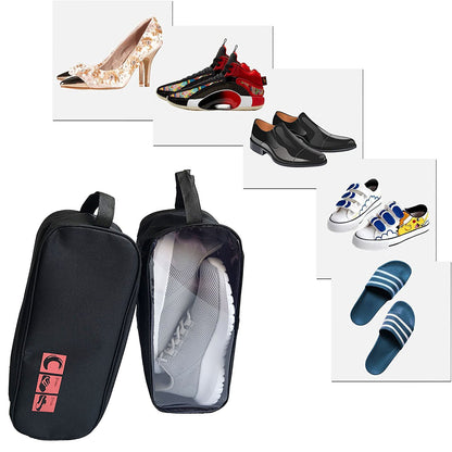 Portable Waterproof Shoe Bag with View Window 13cm High Tristar Online