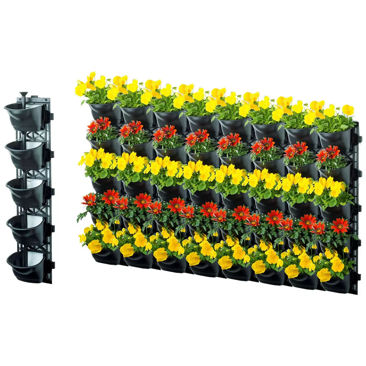 Quint vertical garden with 8 frames and 40 pots Tristar Online