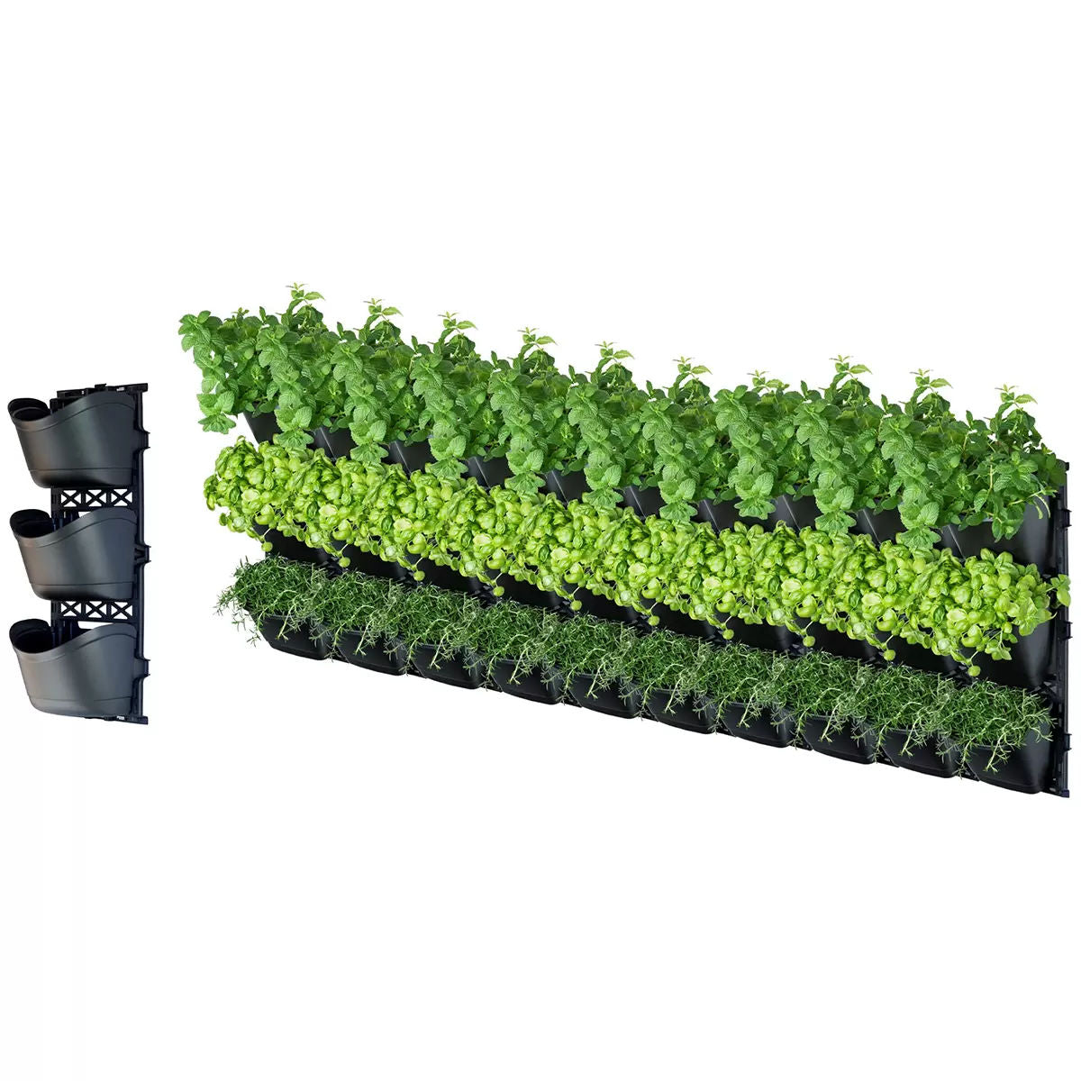 Tri large vertical garden with 10 frames and 30 pots Tristar Online