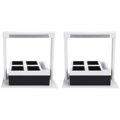 2 x Herb Lamp LED 4 Pot Grower 37 x 22 x 36cm Tristar Online