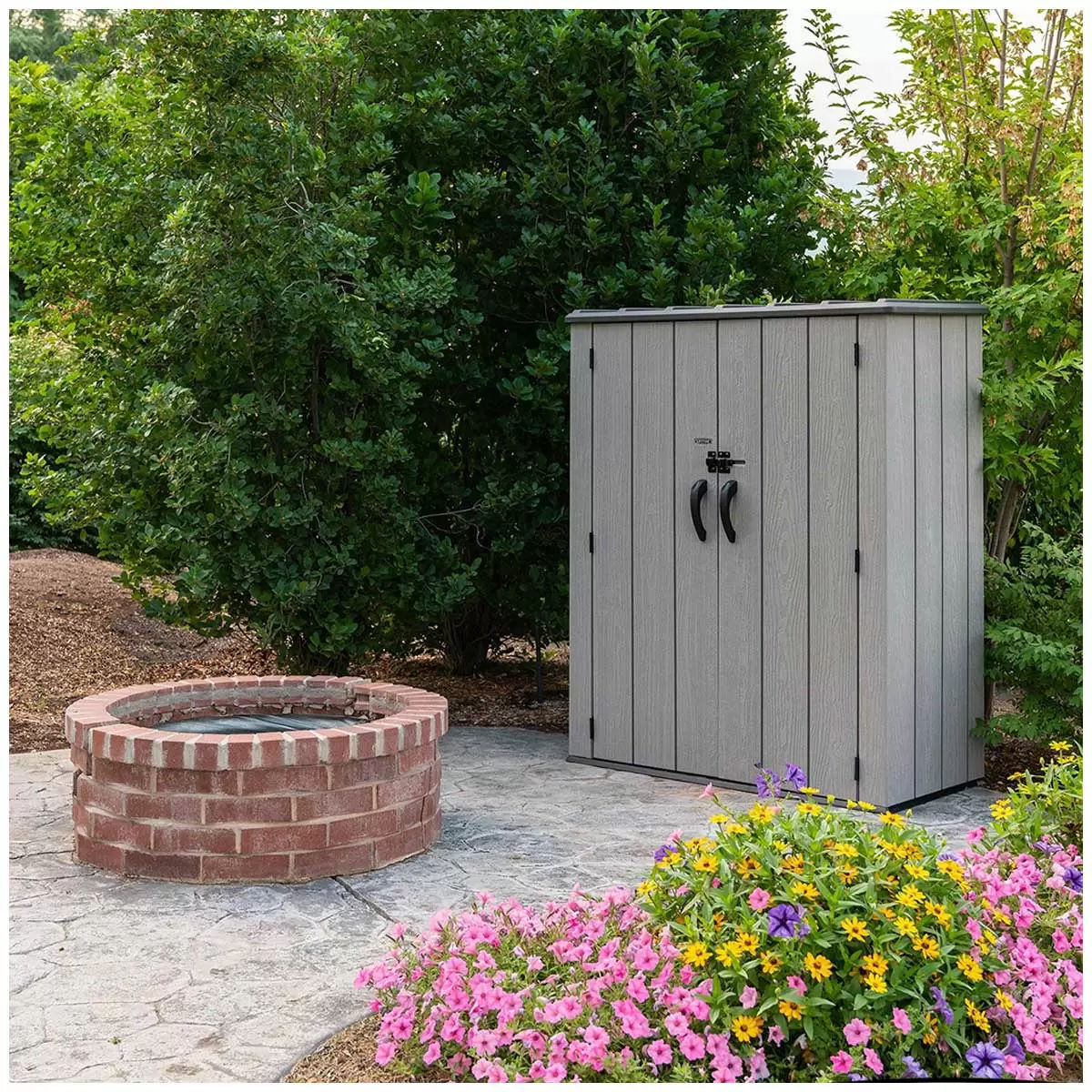 Lifetime Vertical Shed With Shelves Tristar Online