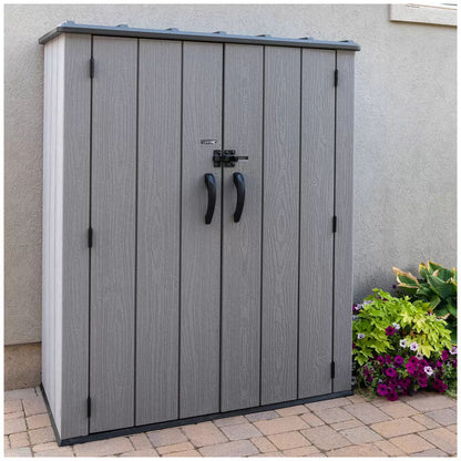 Lifetime Vertical Shed With Shelves Tristar Online