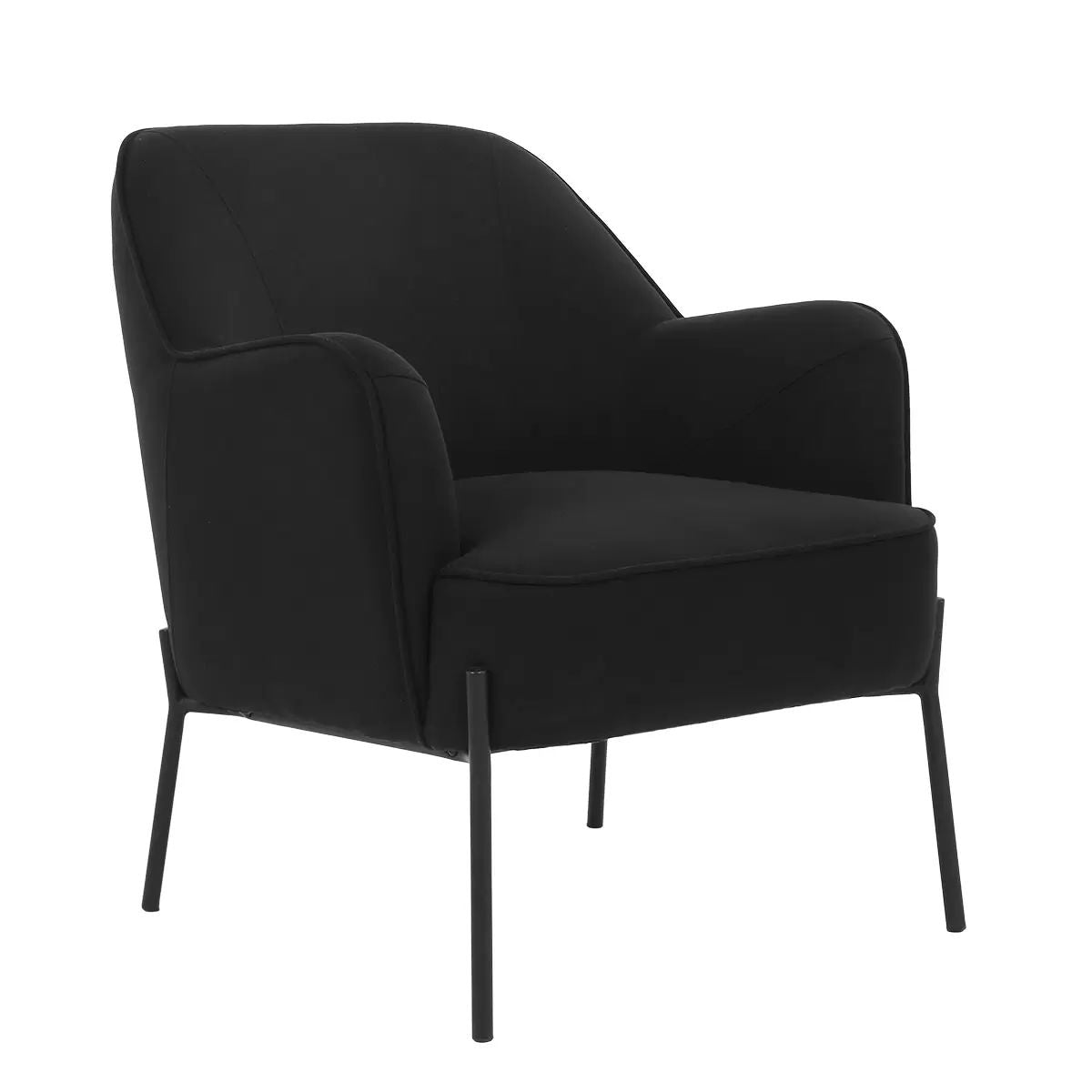Hugo upholstered armchair black Tristar Online