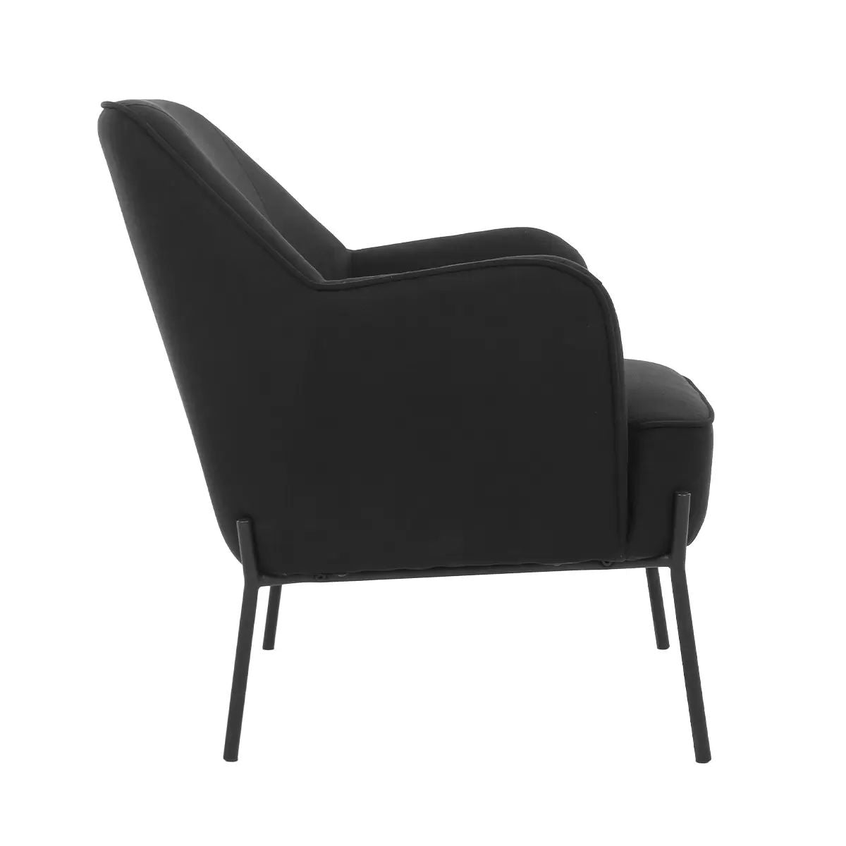 Hugo upholstered armchair black Tristar Online