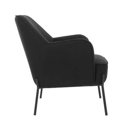 Hugo upholstered armchair black Tristar Online