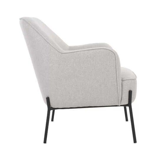 Hugo upholstered armchair ivory Tristar Online
