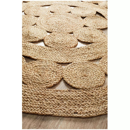 Atrium pilu natural rug 150 x 150cm Tristar Online