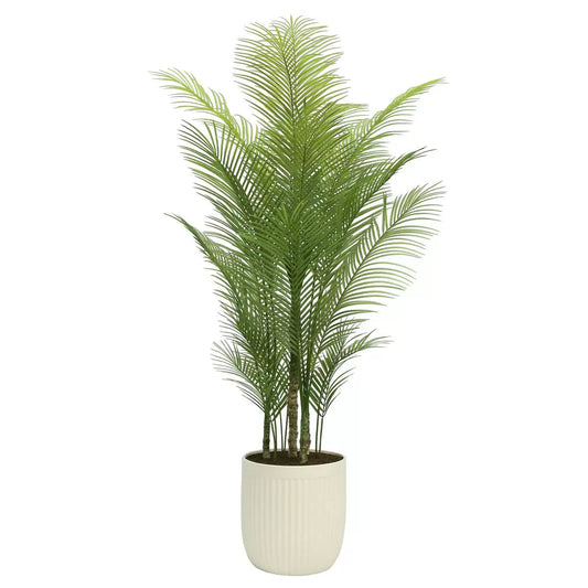 Artificial Palm Tree In Ribbed Pot 2M Tristar Online