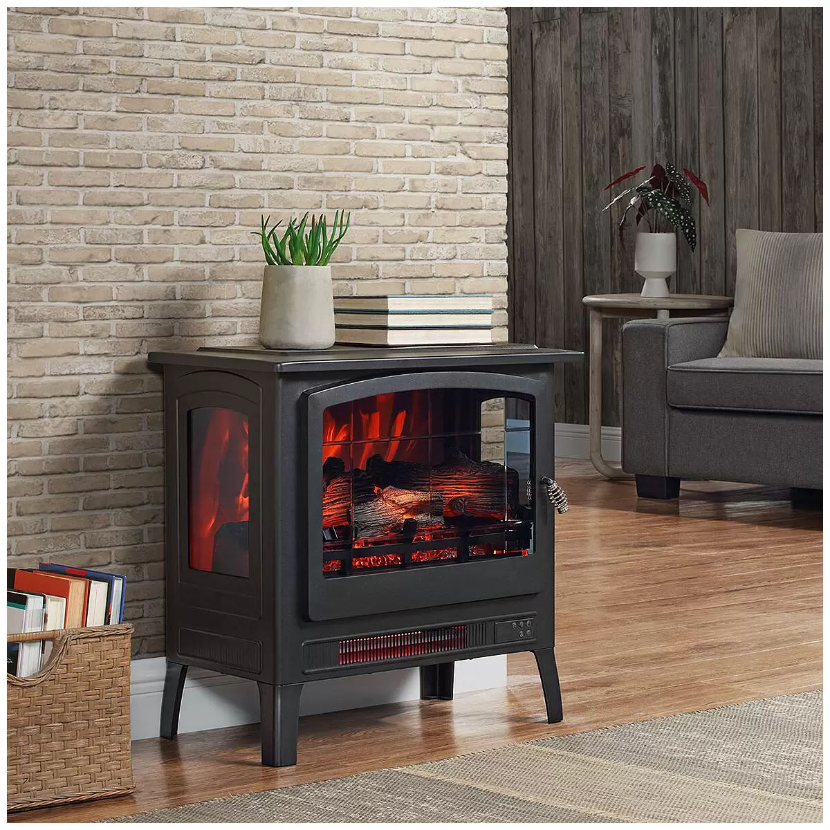 Infrared electric fireplace stove heater Tristar Online
