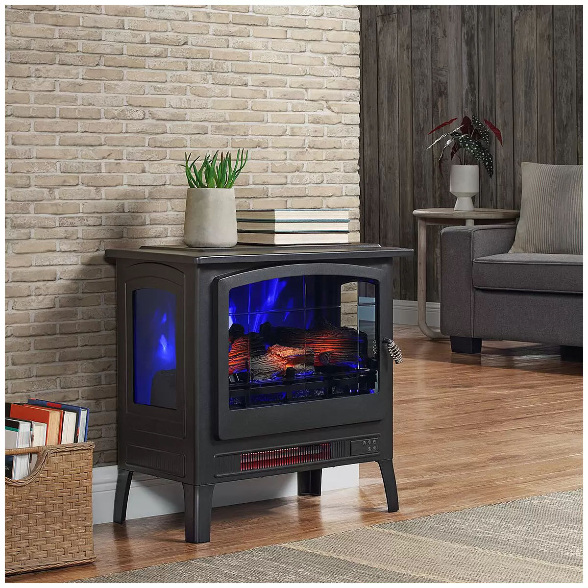 Infrared electric fireplace stove heater Tristar Online