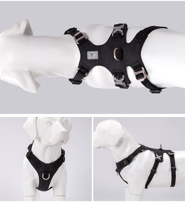 Whinhyepet Harness Black 2XS