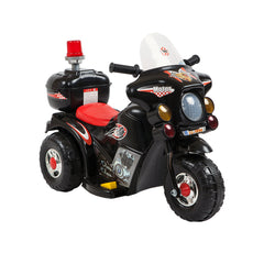 Children's Electric Ride-on Motorcycle (Black) Rechargeable, Up To 1Hr Tristar Online