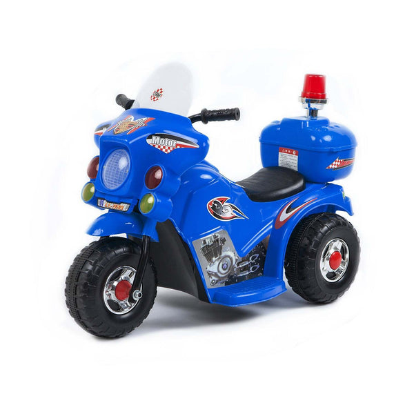 Children's Electric Ride-on Motorcycle (Blue) Rechargeable, Up To 1Hr Tristar Online