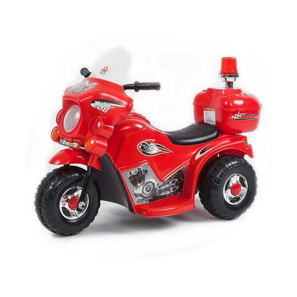 Children's Electric Ride-on Motorcycle (Red) Rechargeable, Up To 1Hr Tristar Online