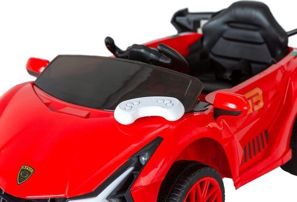 Ferrari Inspired 12V Ride-on Electric Car with Remote Control - Red Tristar Online