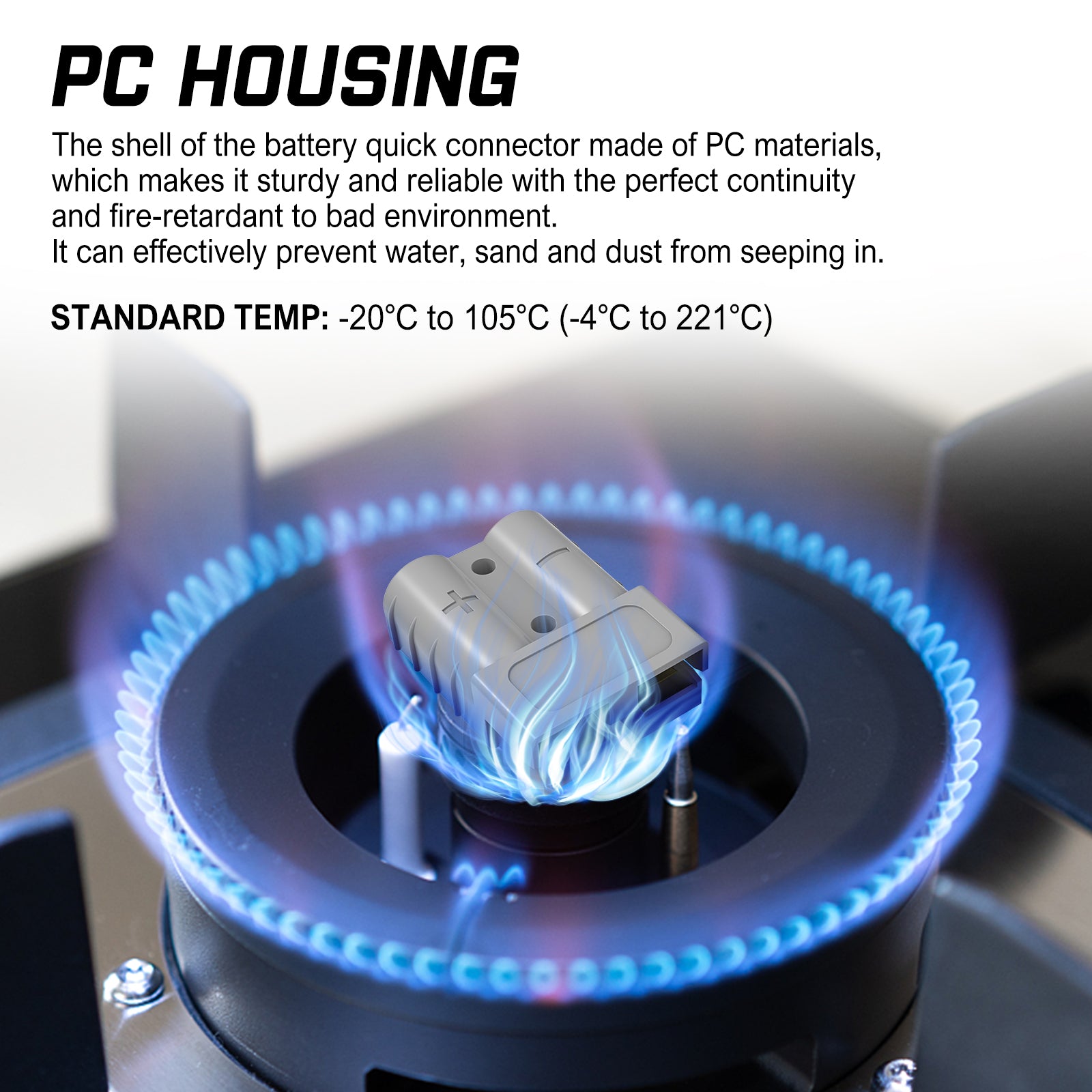 X-BULL 10 x 50A Anderson Style Plug Copper Connectors Terminals Pack Caravan Trailer Solar Tristar Online