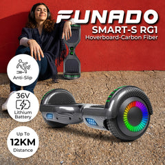 Funado Smart-S W1 Hoverboard Carbon Fiber FND-HB-104-QK Tristar Online