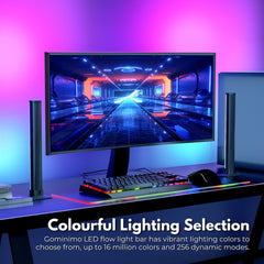 GOMINIMO Smart LED RGB Flow Light Bars 2pcs GO-LLB-100-NN Tristar Online