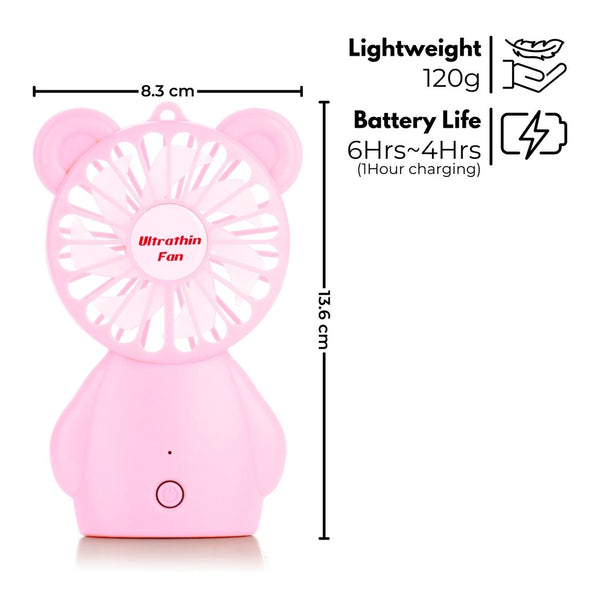 GOMINIMO HandHeld Fan (Pink) Tristar Online