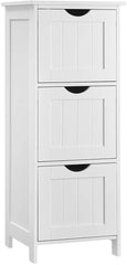 VASAGLE Floor Cabinet with 3 Drawers White BBC50WT Tristar Online