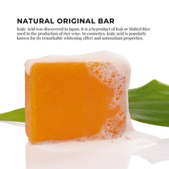1x Kojie San Soap Bar - 135g Skin Lightening Kojic Acid Natural Original Bars Tristar Online