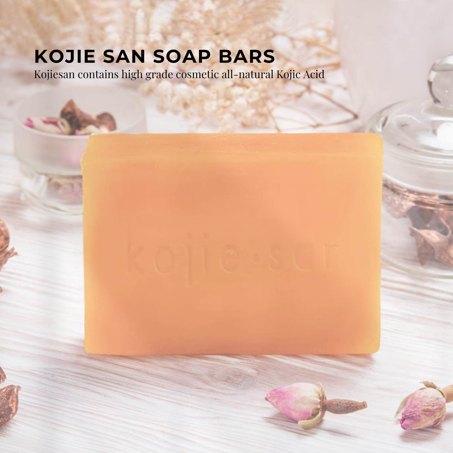 2x 135g Kojie San Soap Bar - Original Kojic Acid Bars