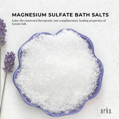 100g Epsom Salt - Magnesium Sulphate Bath Salts For Skin Body Baths Sulfate Tristar Online