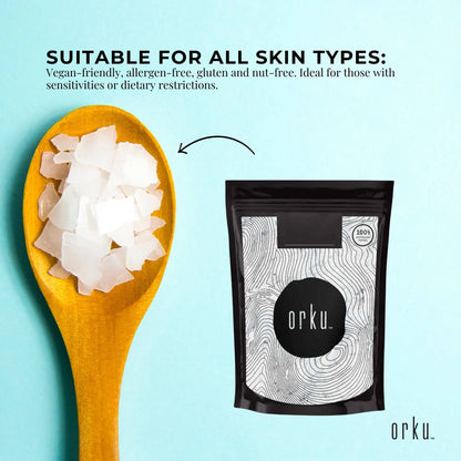 Orku 400g Magnesium Chloride Flakes Hexahydrate - FCC USP Spec Bath Salts