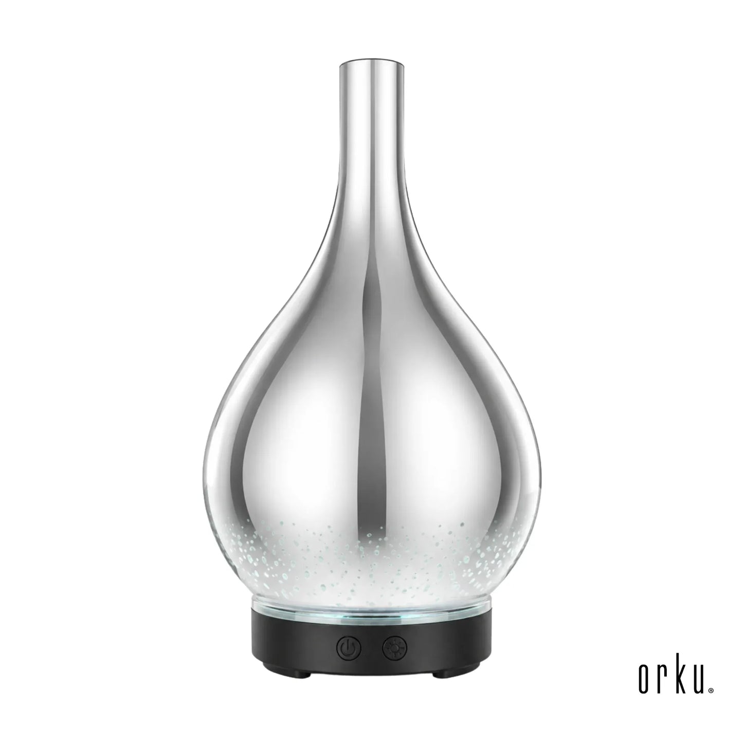 Orku Essential Oil Aroma Diffuser - Mirror 3D Fireworks Light USB Remote