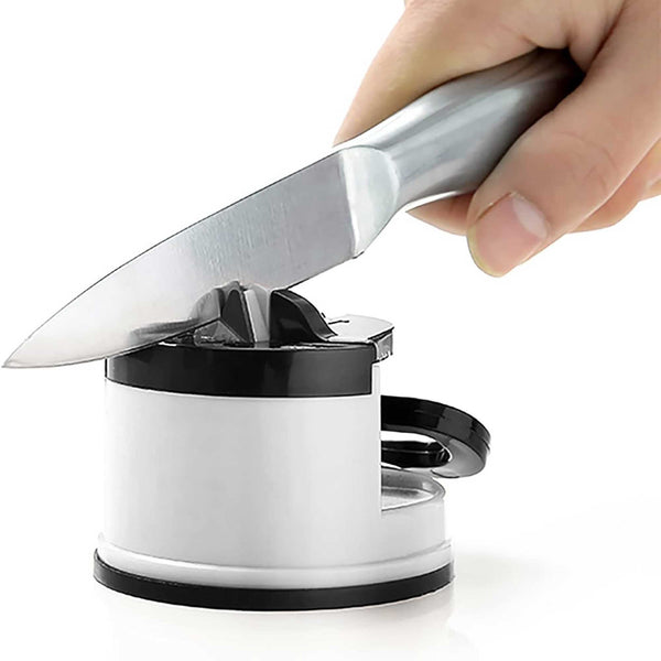 Kitchen Knife Sharpener Suction Grip for Knives Blades Scissors - Sharpening Tools Tristar Online